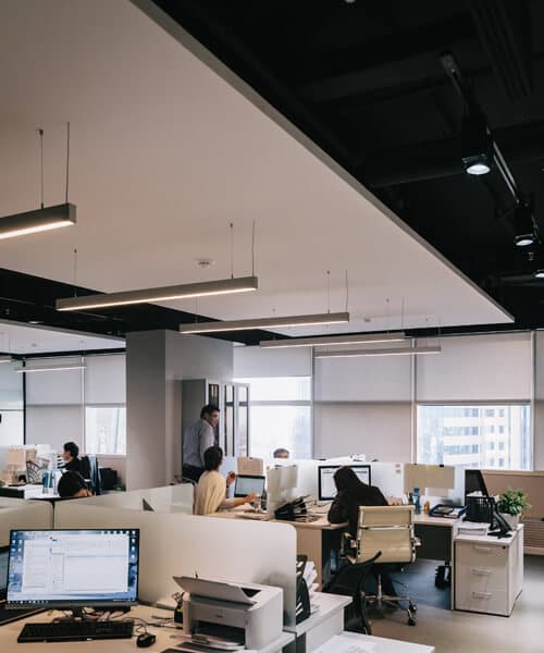 Company hiring team reviewing candidates